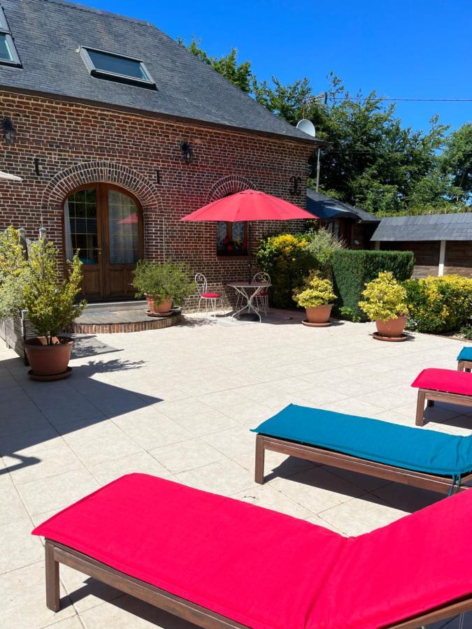 Le Jardin Des Roses Bed & Breakfast Gerponville Exterior photo
